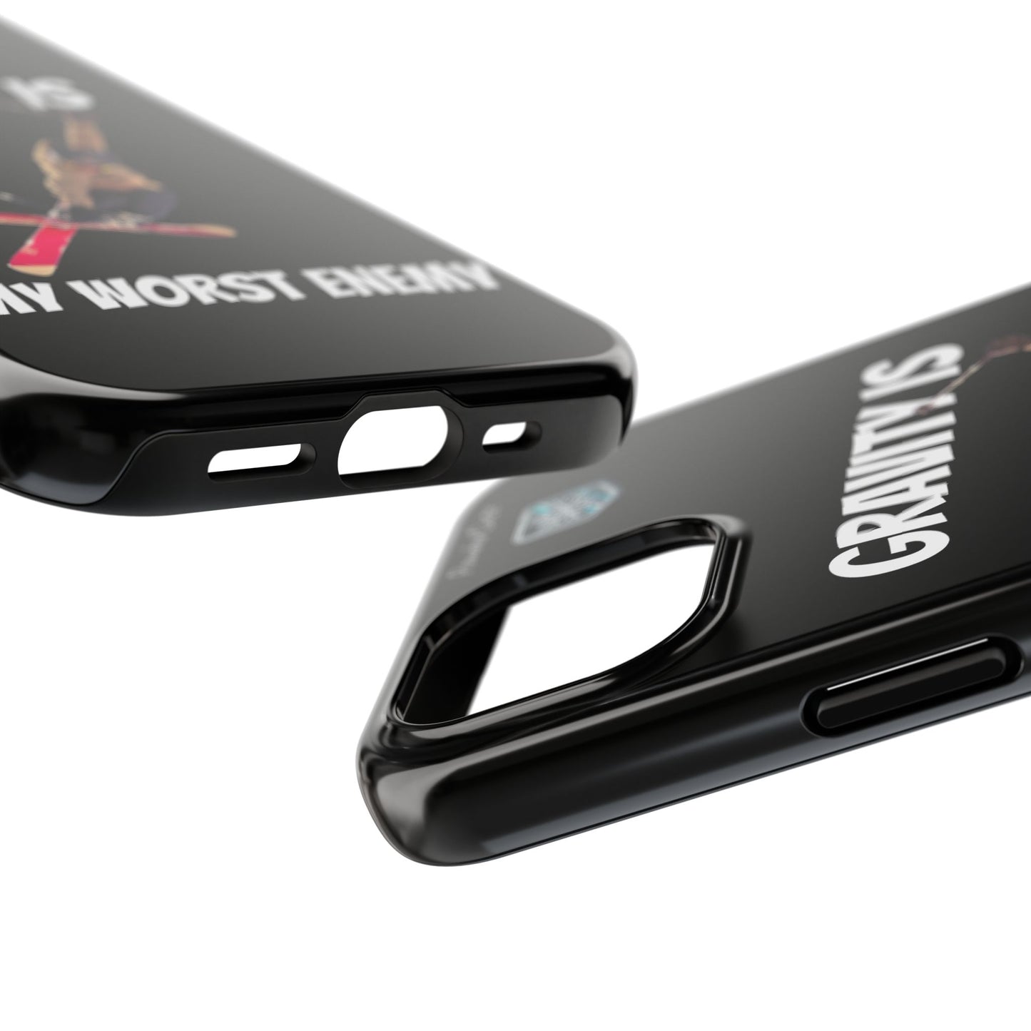 "Gravity Is My Worst Enemy" Phone Case