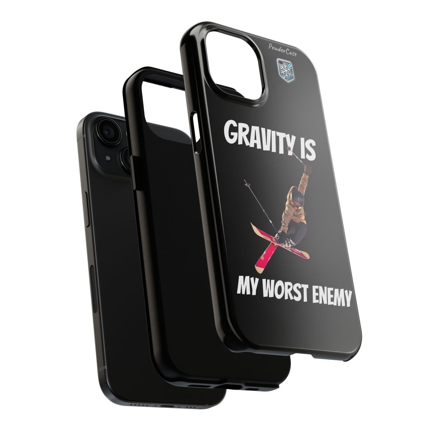 "Gravity Is My Worst Enemy" Phone Case