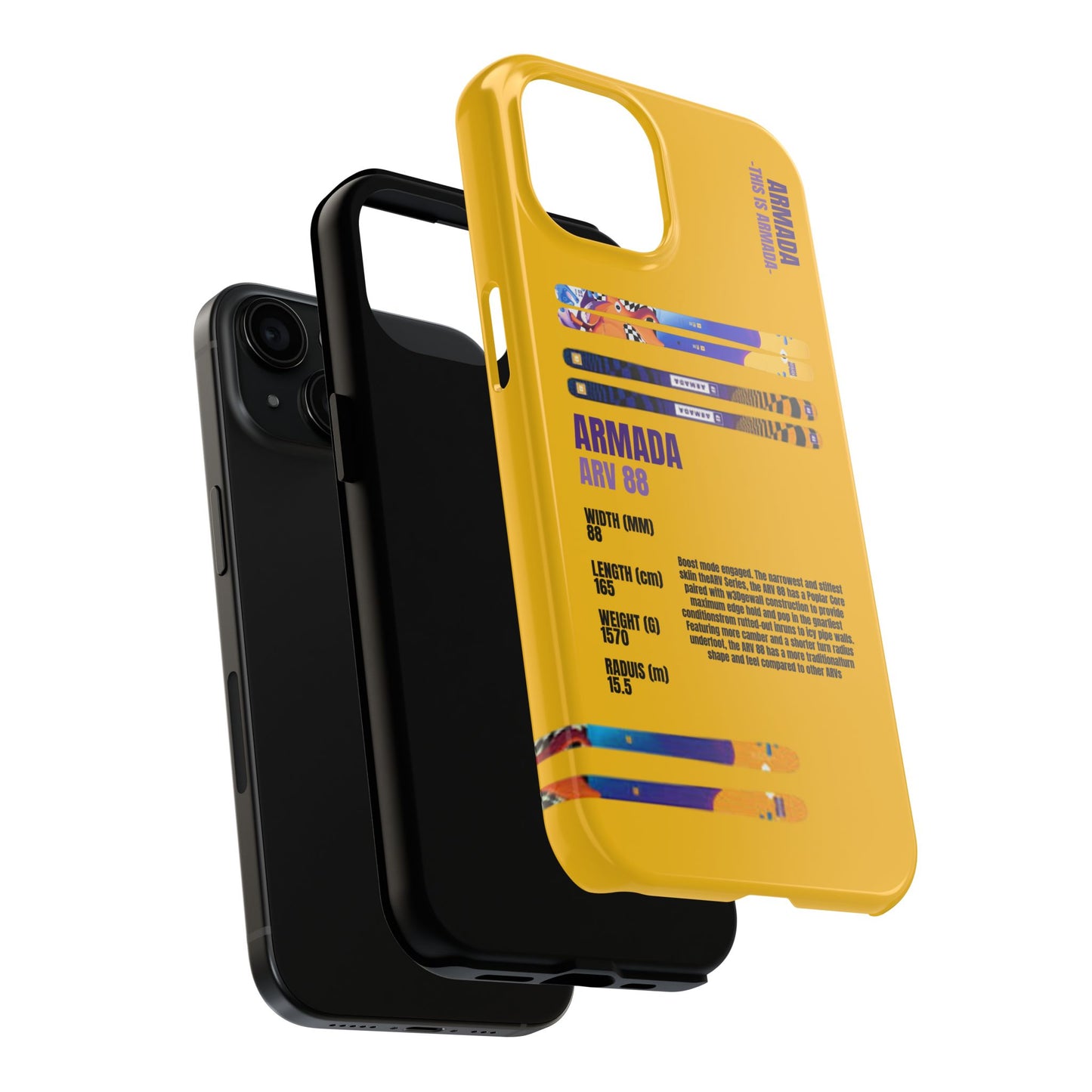 Armada ARV 88 Phone Case Yellow