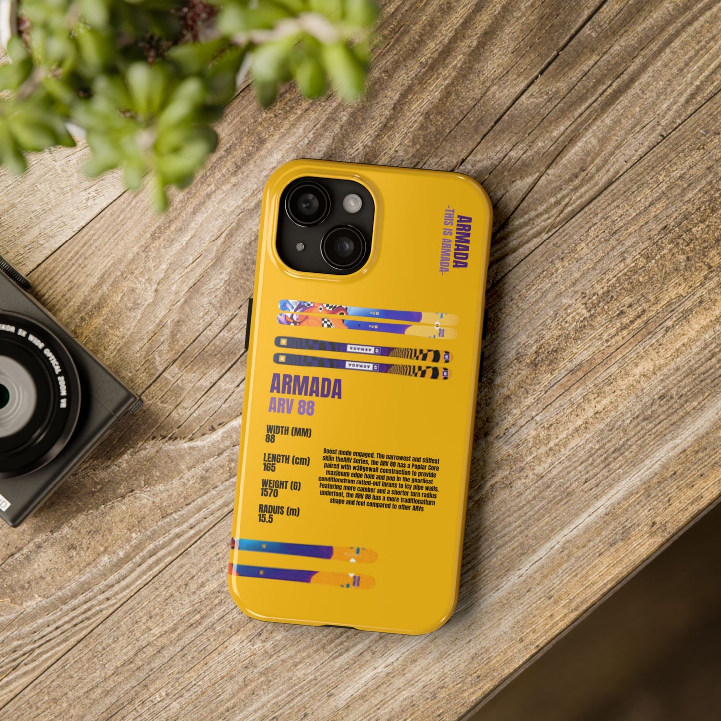 Armada ARV 88 Phone Case Yellow