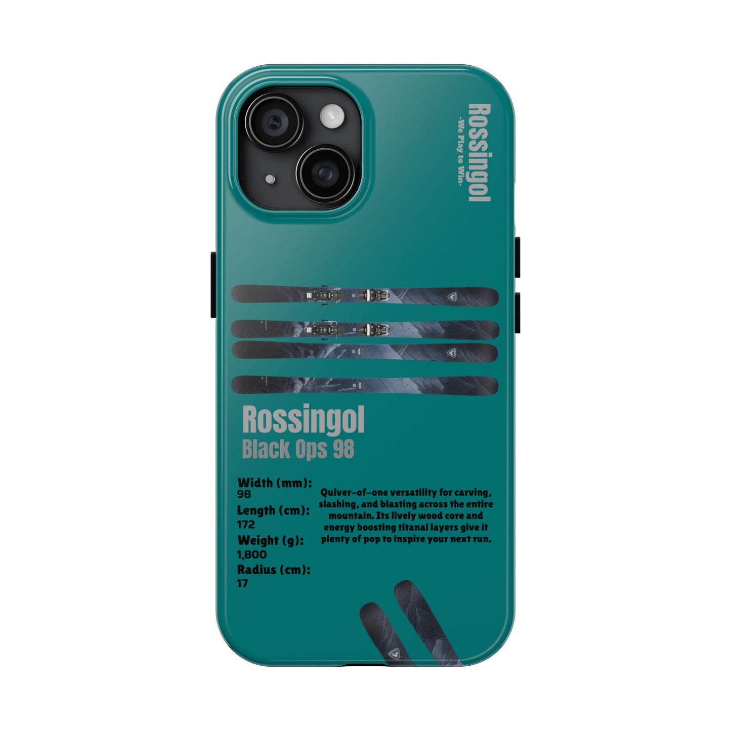 Rossingol Black Ops 98 Phone Case