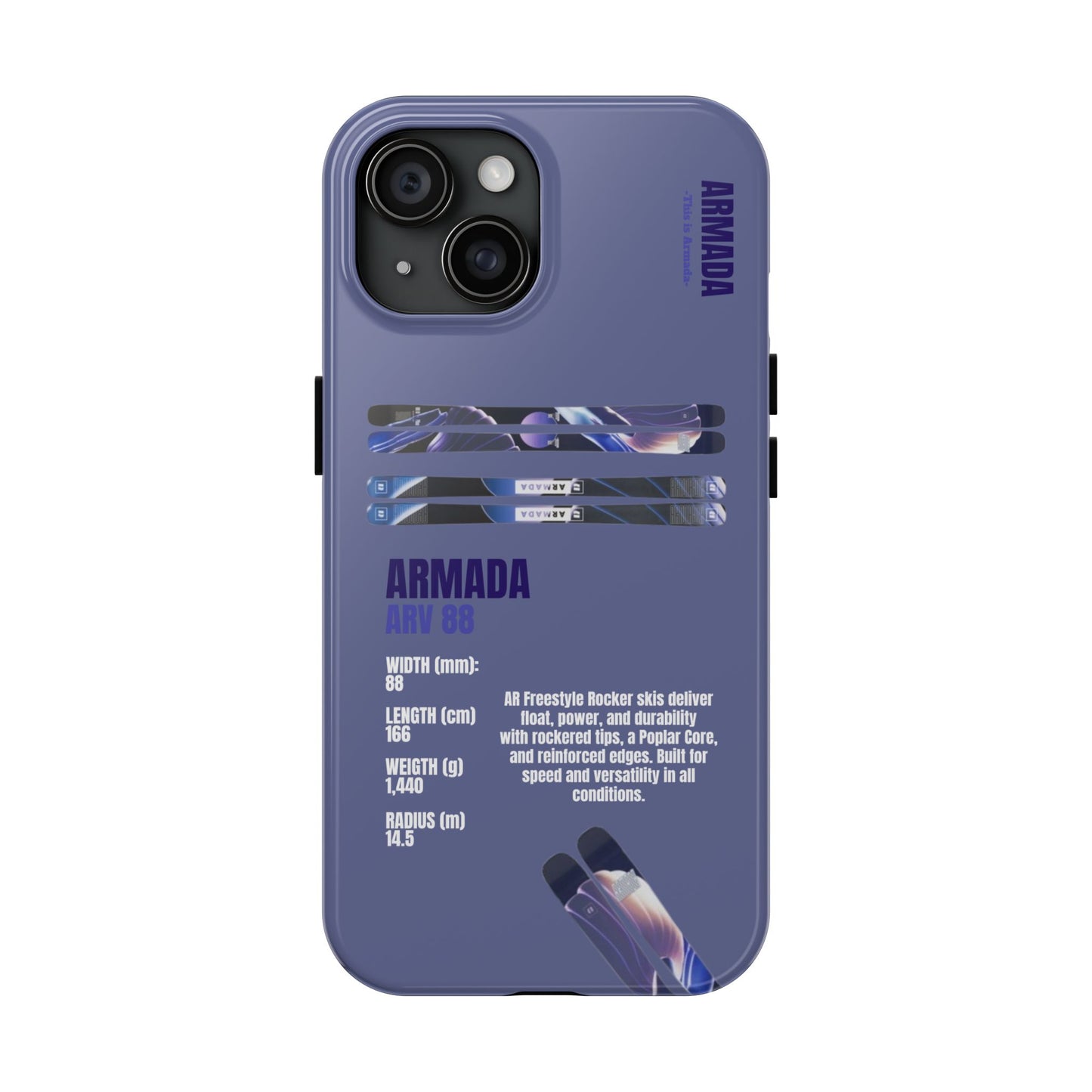 Armada ARV 88 Phone Case Purple