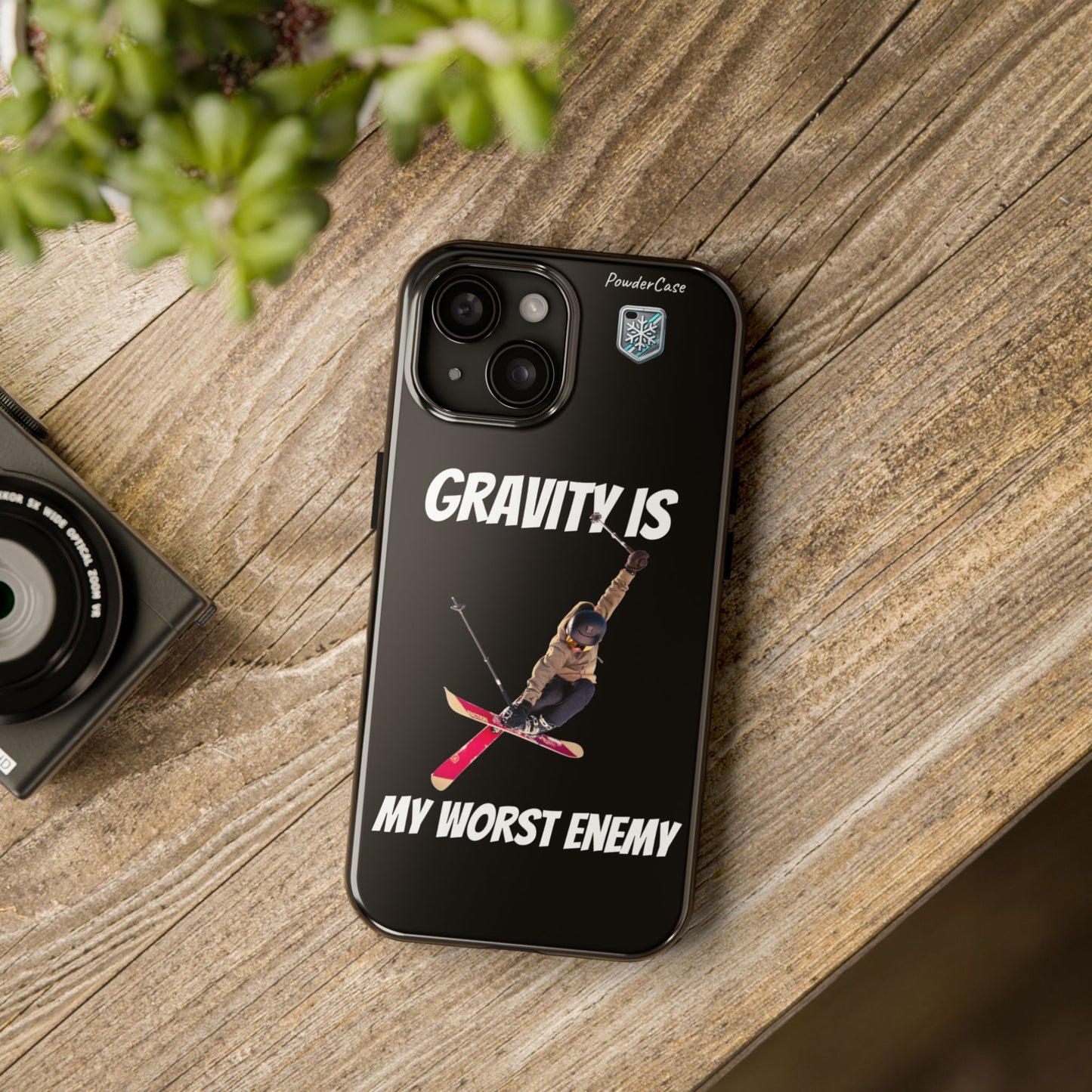 "Gravity Is My Worst Enemy" Phone Case