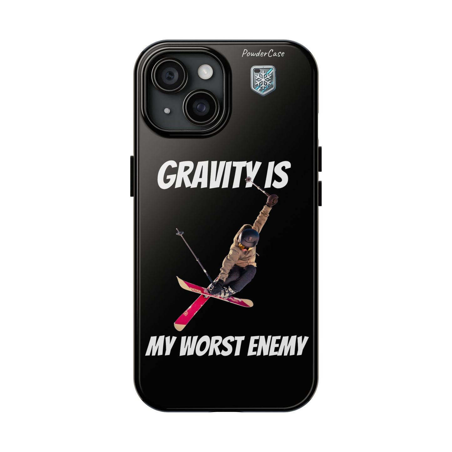 "Gravity Is My Worst Enemy" Phone Case