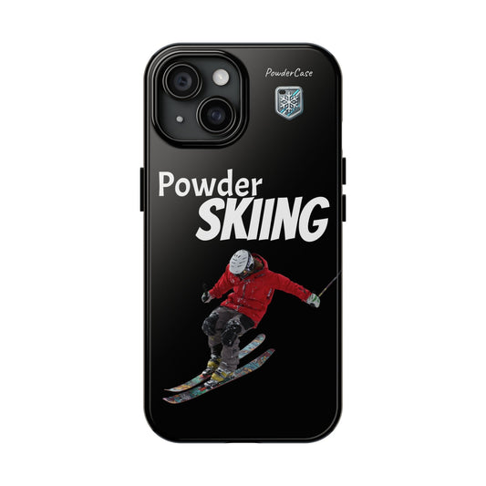 "Powder Skiing" Phone case